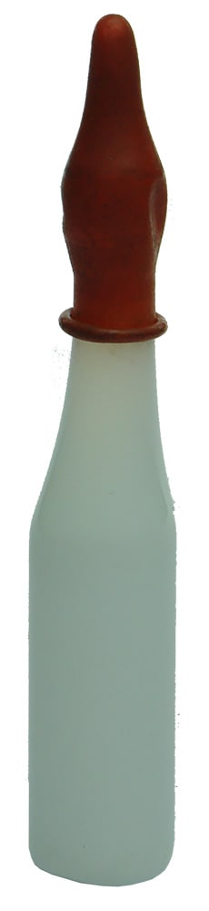 Sample Milk Glass Babies Bottle