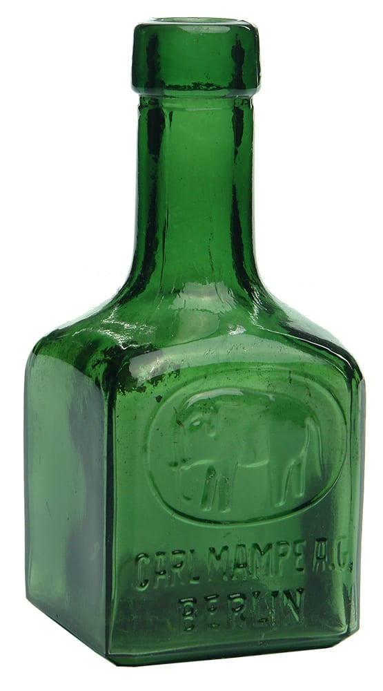 Carl Mampe Berlin Elephant Sample Bottle