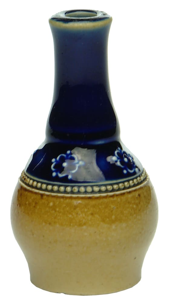 Miniature Doulton Stoneware Pottery Jar