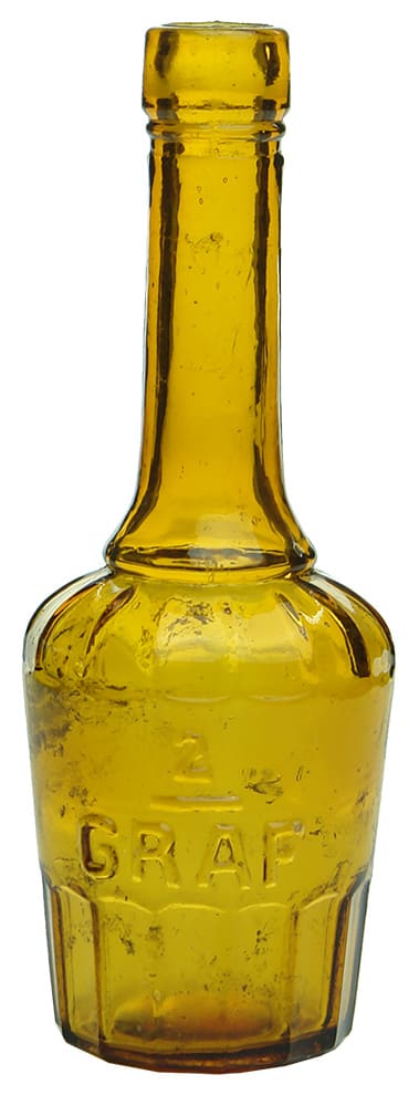 GRAF Sample Amber Bottle