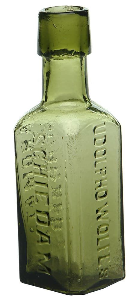 Udolpho Wolfe's Schiedam Schnapps Sample Bottle