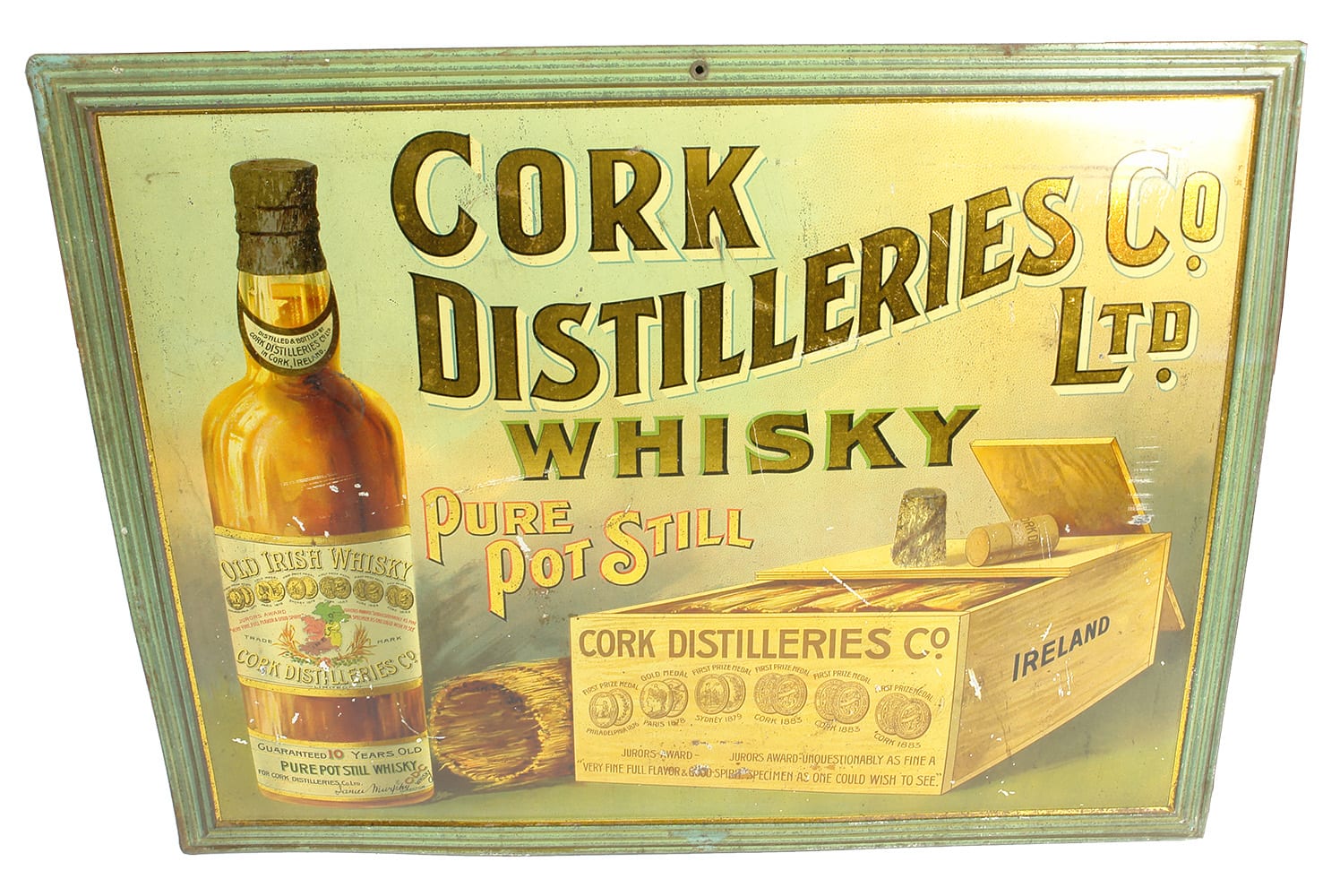 Cork Distilleries Ireland Sign