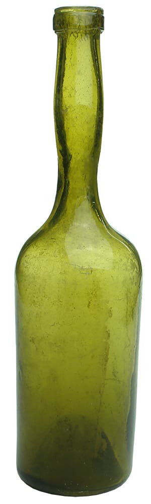 Ladies Leg Antique Bitters Bottle