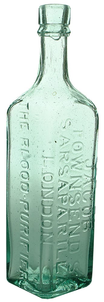 Old Dr Jacob Townsend's Sarsaparilla London Bottle