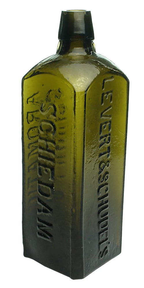 Levert Schudel's Aromatic Schnapps Antique Bottle