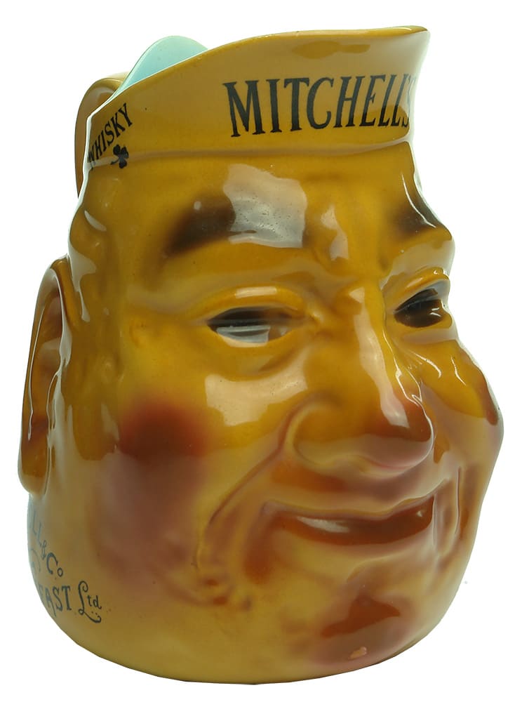 Mitchell's Old Irish Whisky Belfast Water Jug