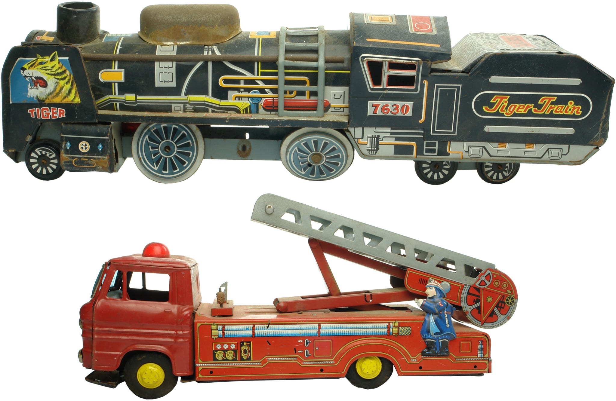 Old Train Truck Toys
