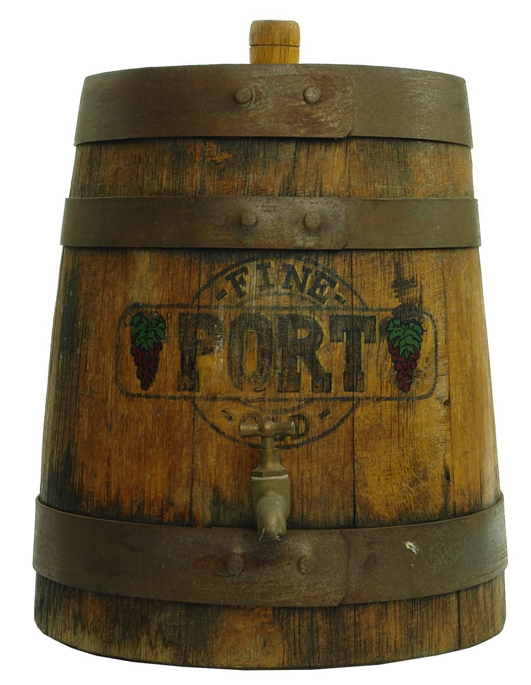 Fine Old Port Wooden Barrel