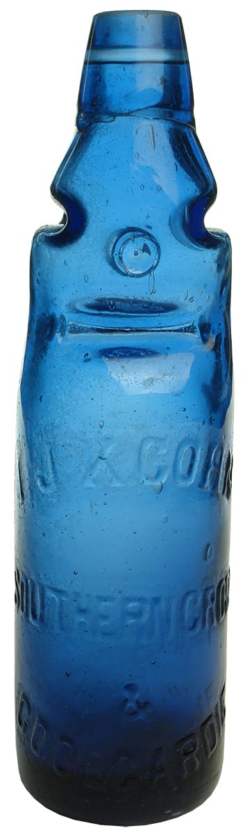Cohn Southern Cross Coolgardie blue Acme Patent Bottle