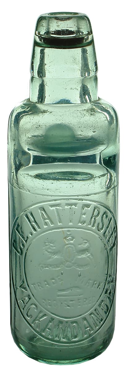 Hattersley Yackandandah Antique Codd Marble Bottle