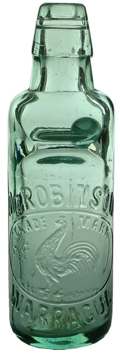 Robinson Warragul Rooster Codd Marble Bottle