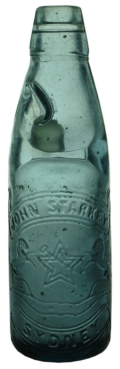John Starkey Sydney Antique Codd Bottle