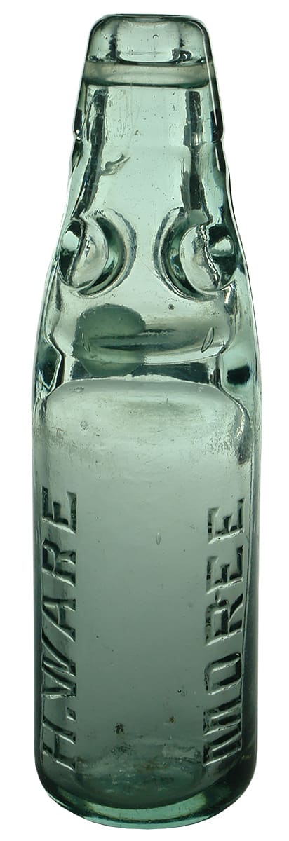 Ware Moree Antique Codd Marble Bottle
