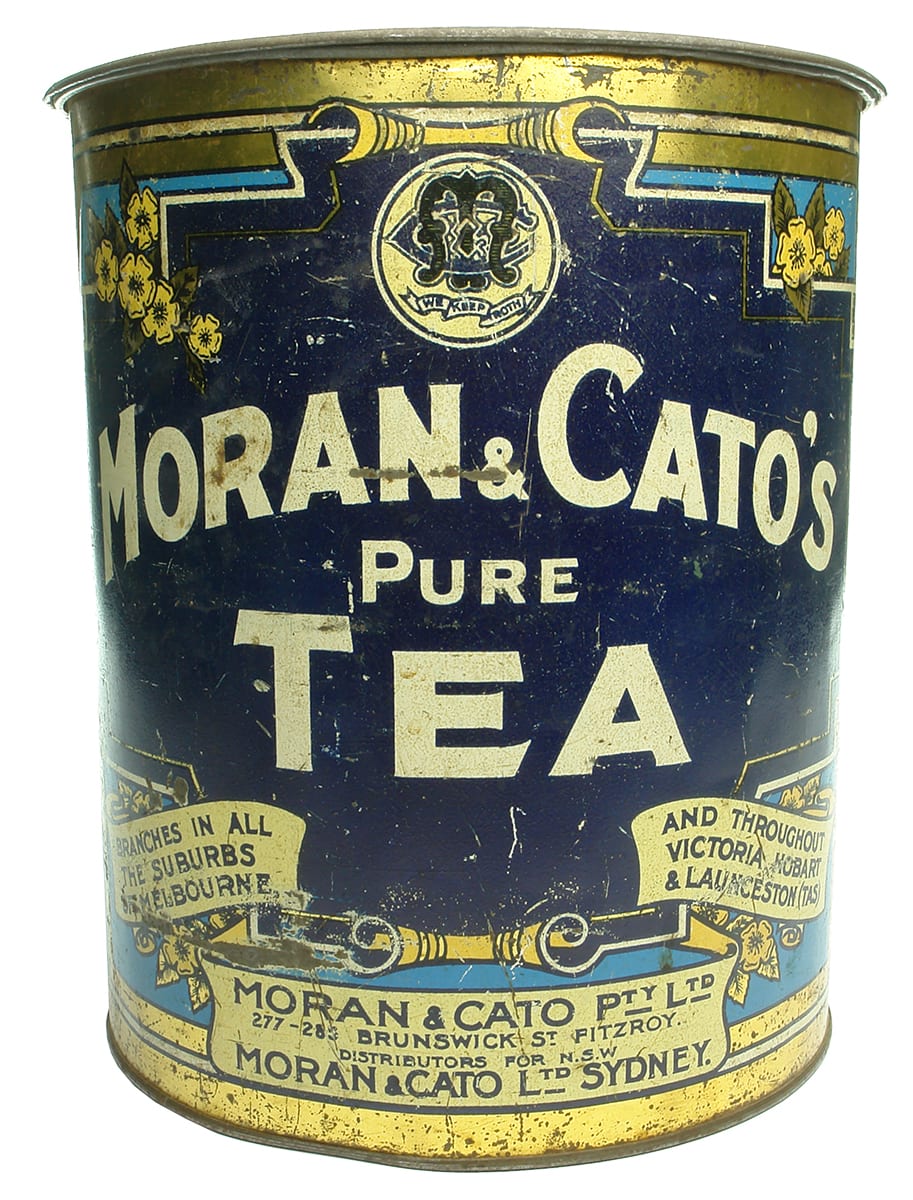 Moran Cato's Pure Tea Tin