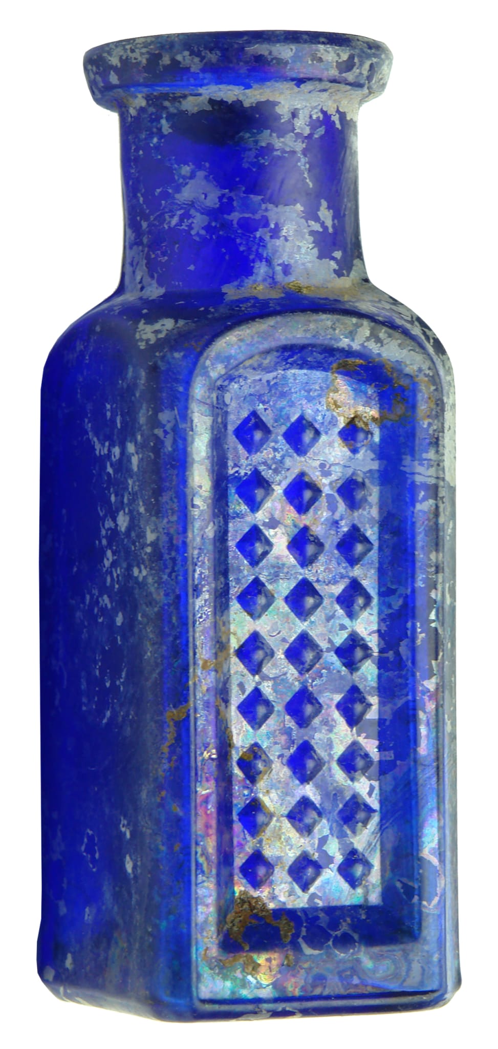 Small Blue Poison Bottle