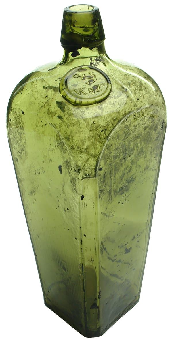 Anchor Antique Sealed Gin bottle