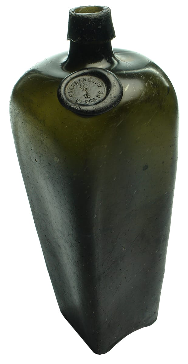 Blankenheym Nolet Key Antique Sealed Gin Bottle