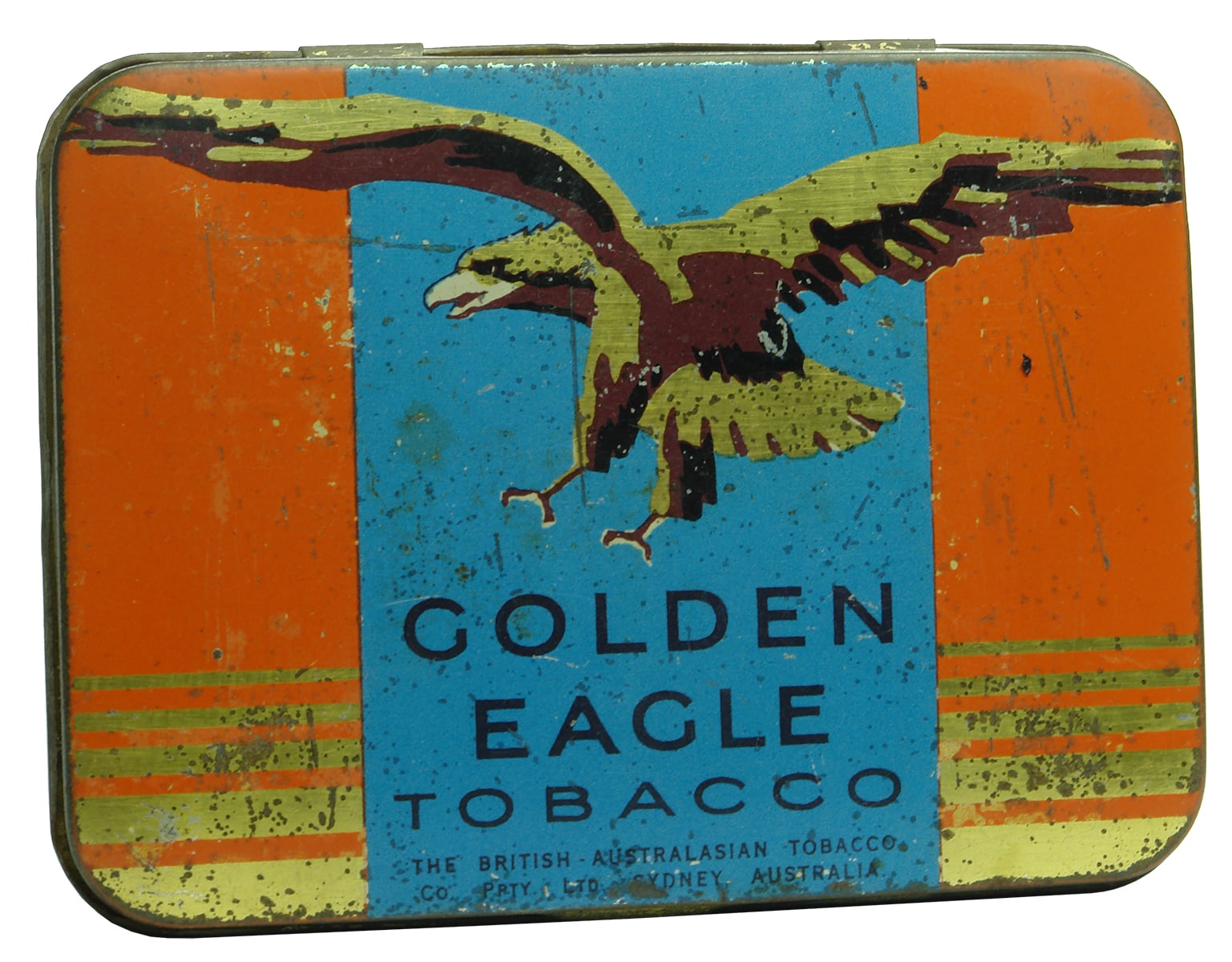Golden Eagle Tobacco Tin Sydney