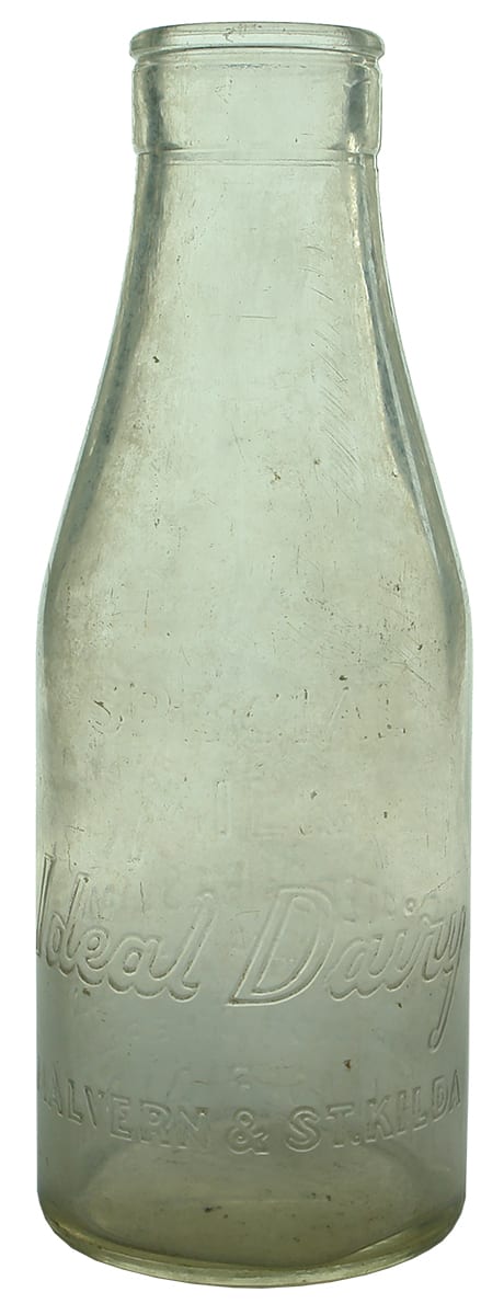 Ideal Dairy Malvern St Kilda Milk Bottle