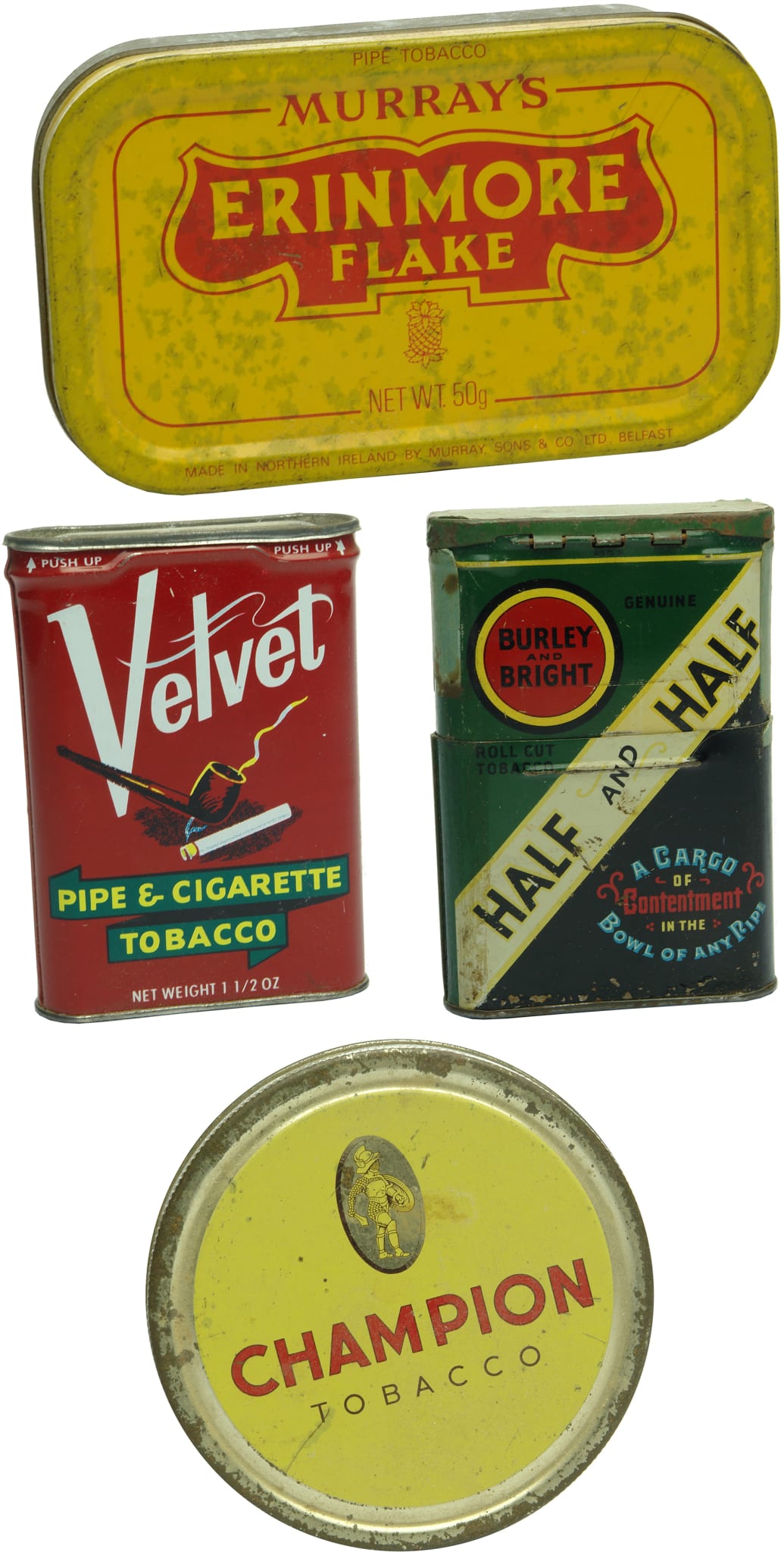 Old Tobacco Tins