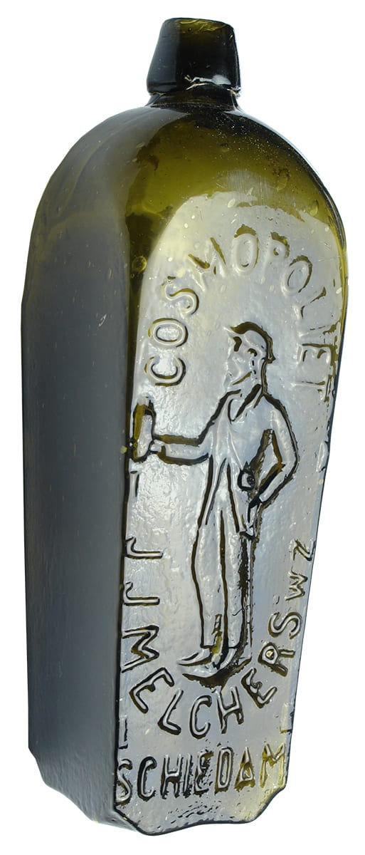 Cosmopoliet Melchers Antique Gin Bottle