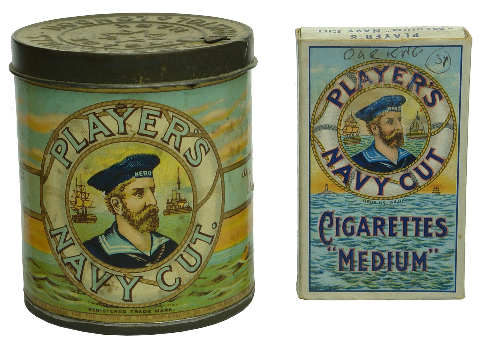 Players Navy Cut Cigarettes Packaging