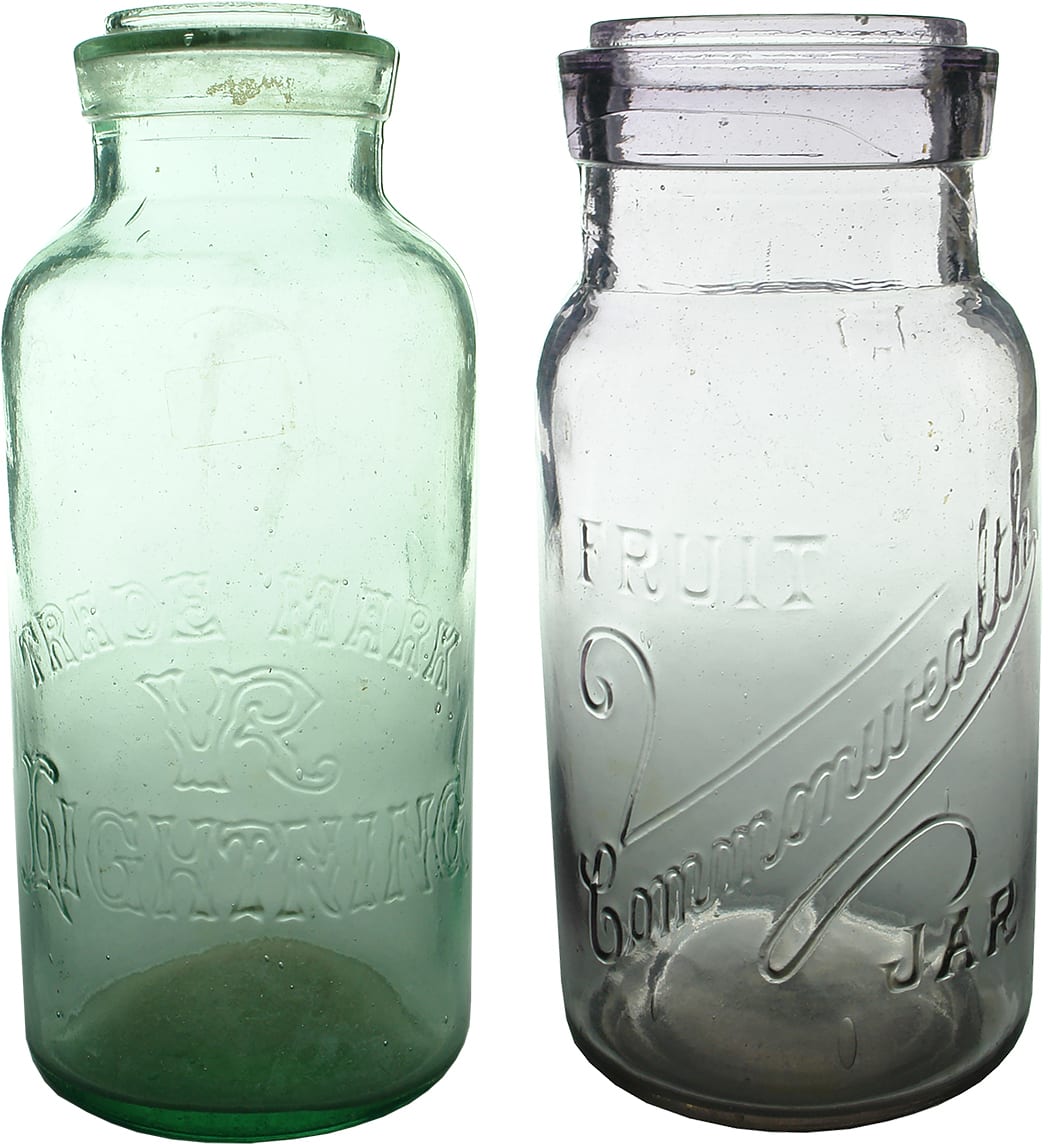 Old Fruit Preserving Jars