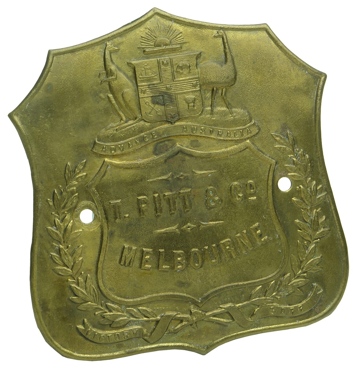 Pitt Melbourne Safe Badge