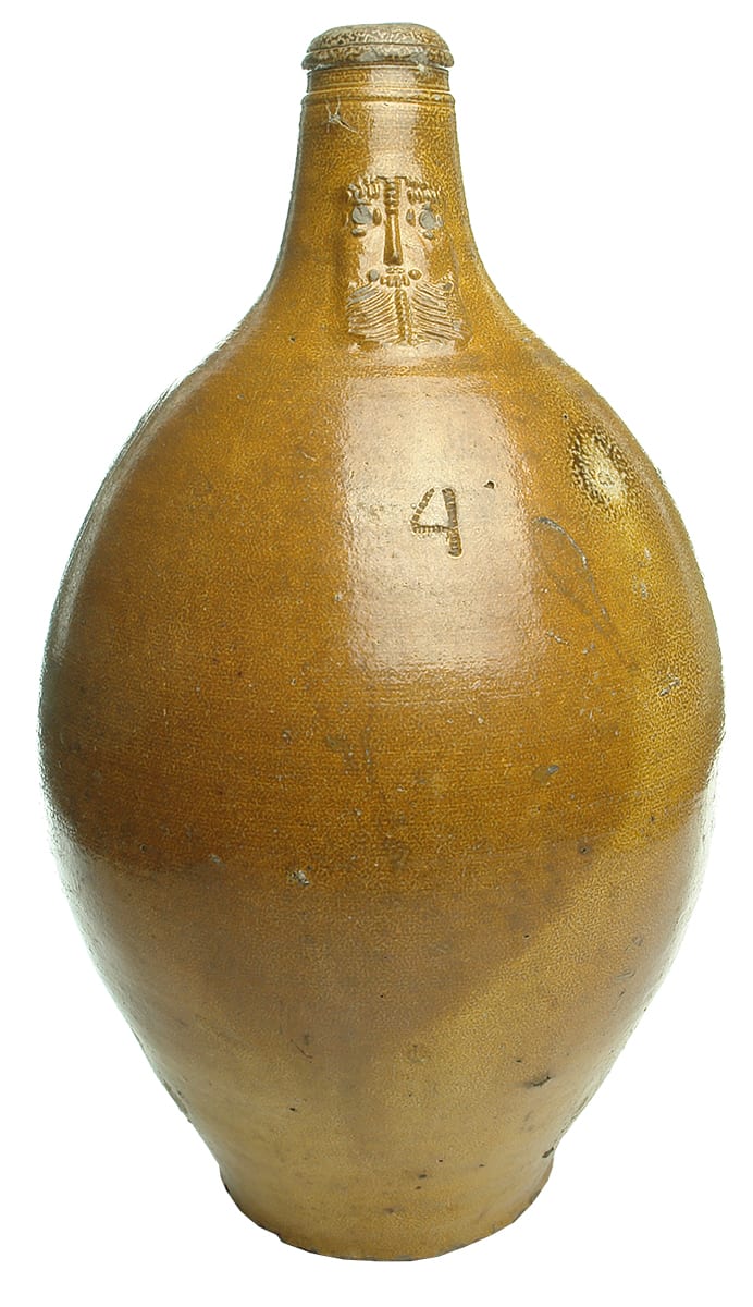 Stoneware Bellarmine Bartmann Jug