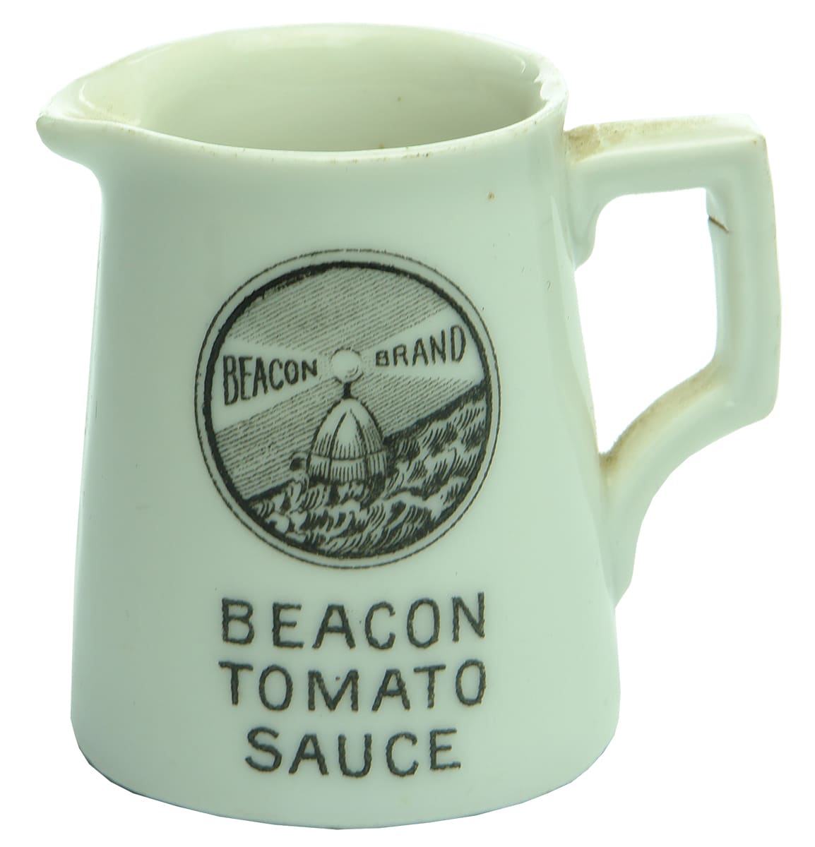 Beacon Tomato Sauce Advertising Jug