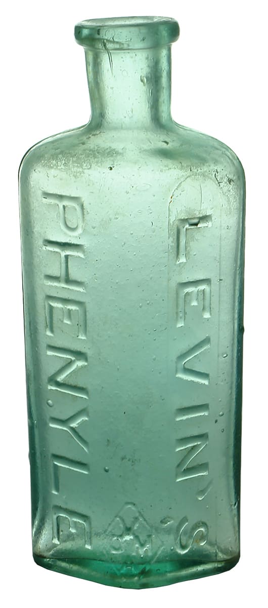Levin's Phenyle Antique Poison Bottle