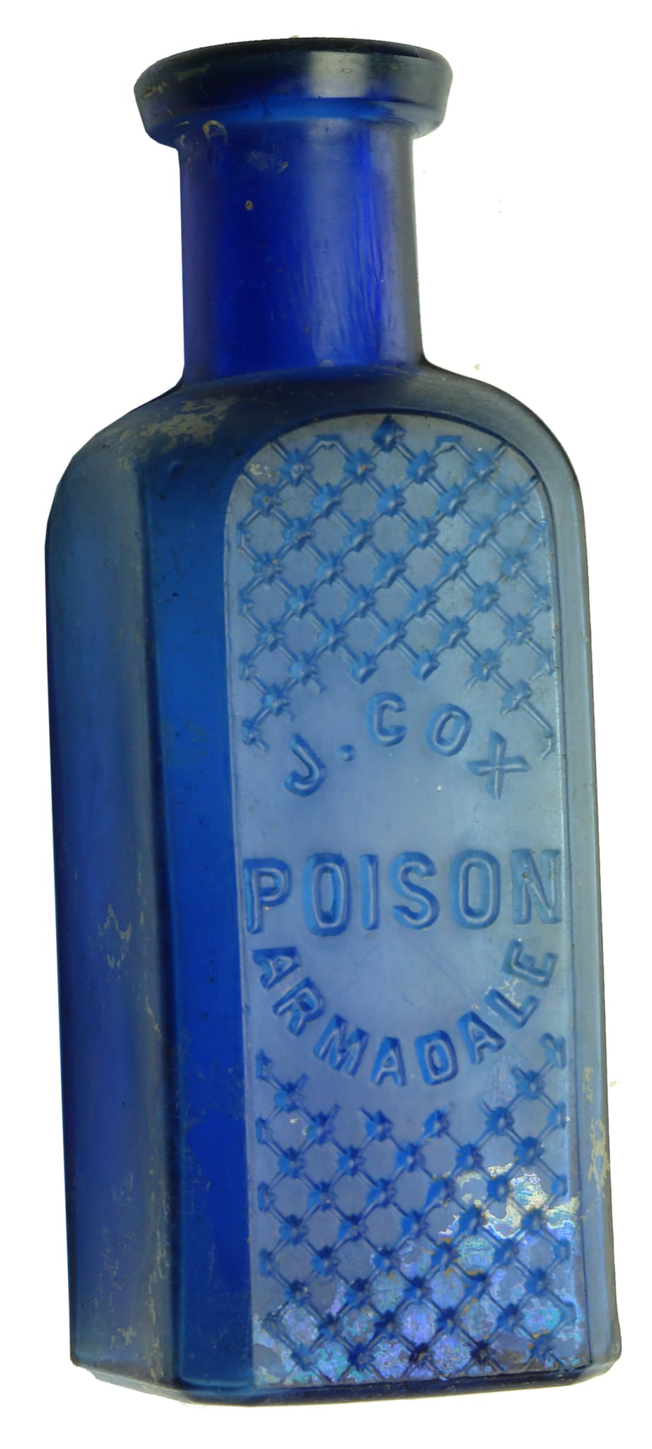 Cox Poison Armadale Blue Bottle