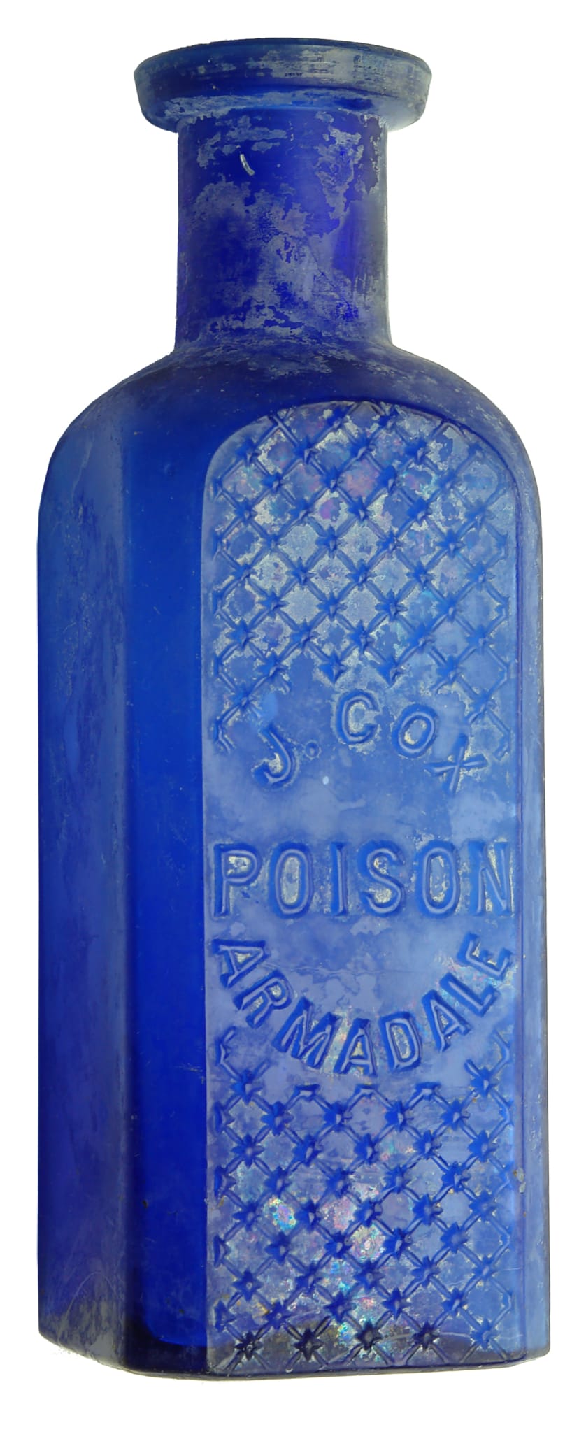 Cox Poison Armadale Blue Bottle