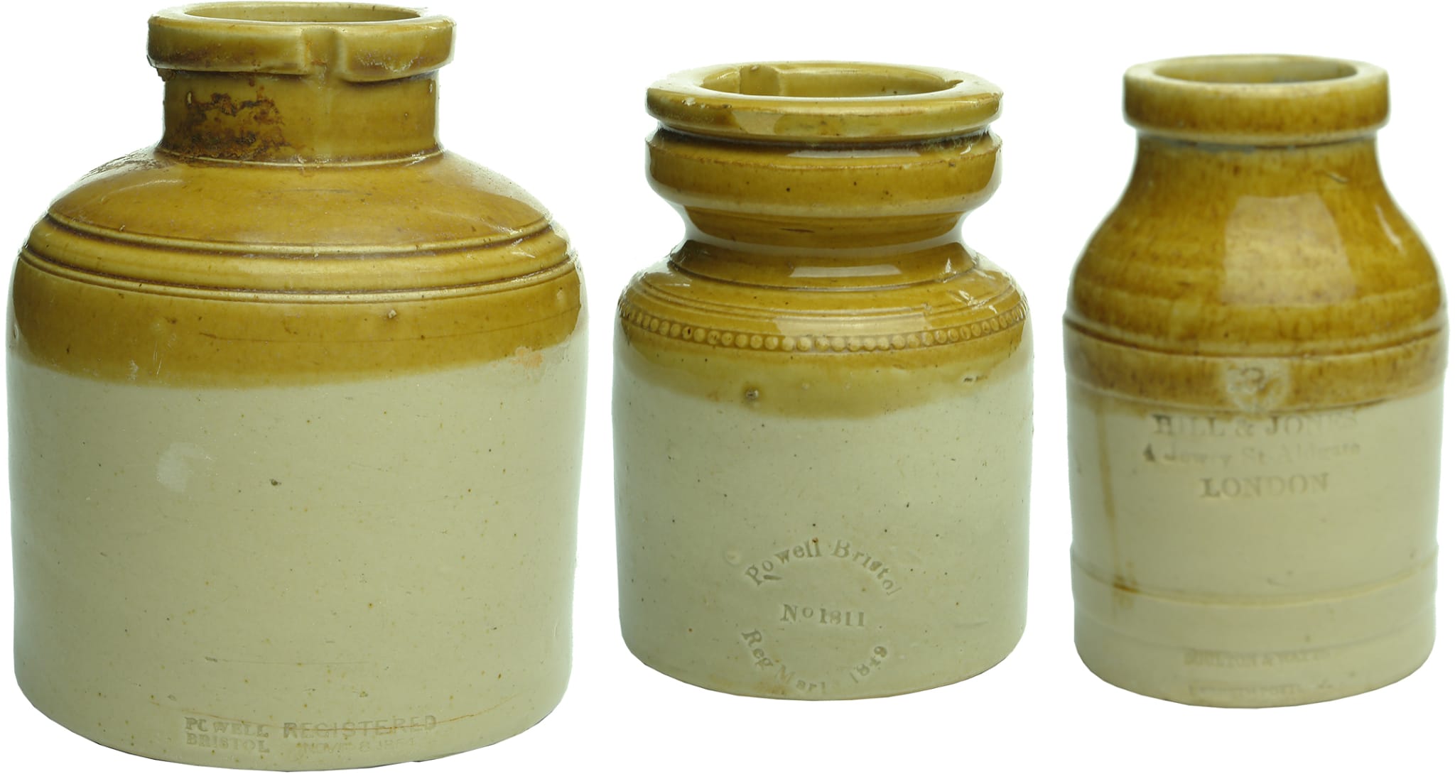 Old Stoneware Jars