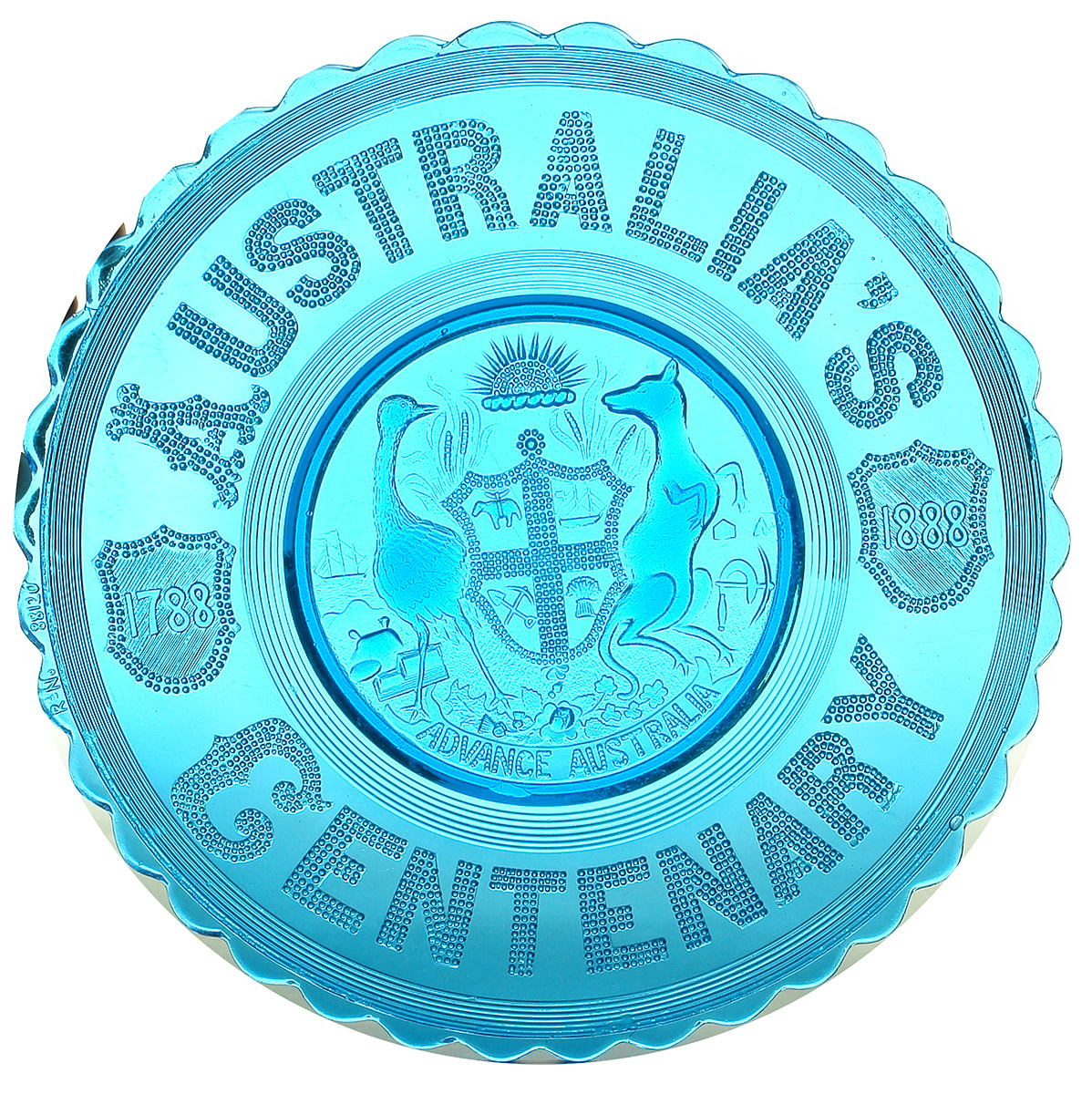 Australia's Centenary 1888 Glass Plate