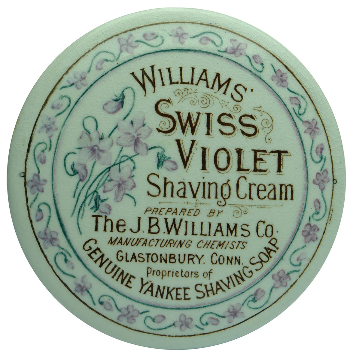 Williams Swiss Violet Glastonbury Pot Lid