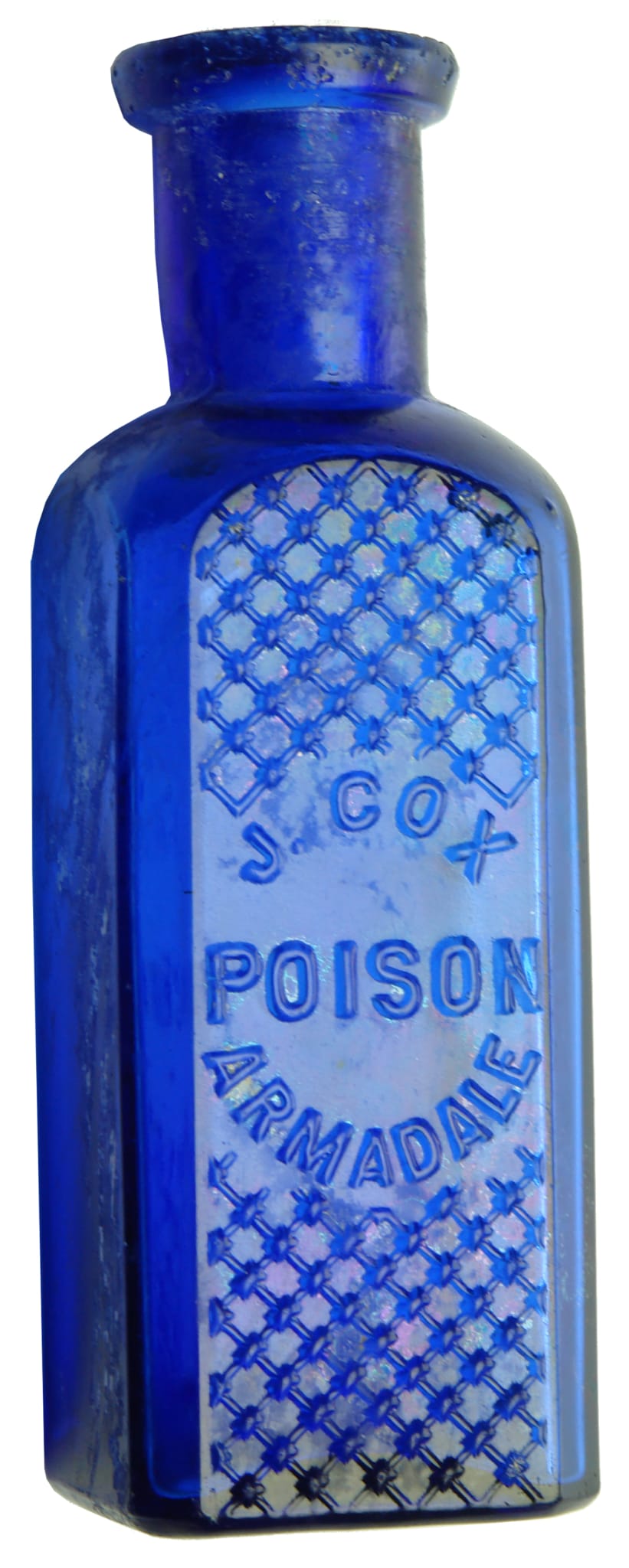 Cox Poison Armadale Blue Bottle