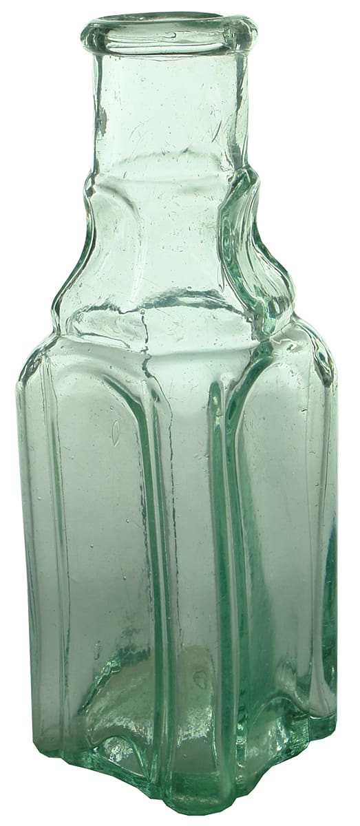 Indented Panel Goldfields Pickle Bottle