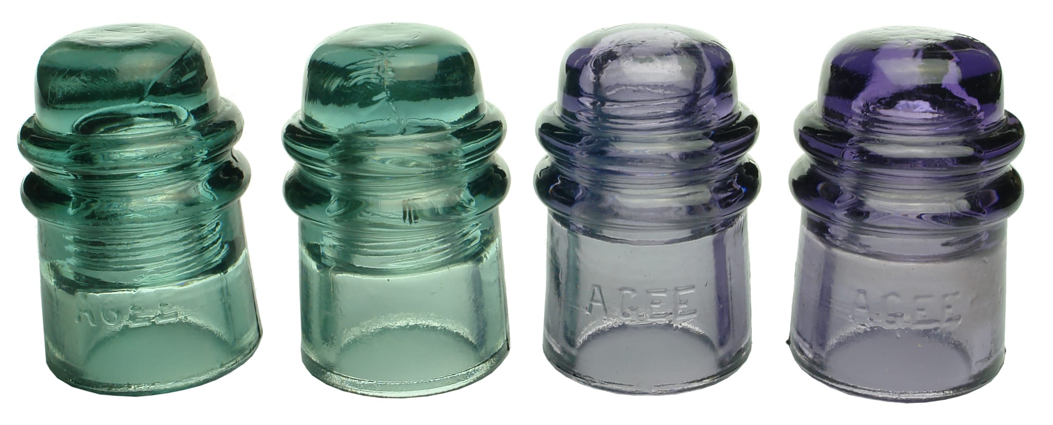 Old Vintage Glass Insulators