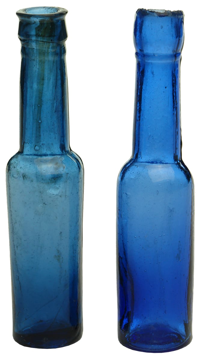 Pair of sample castor oils