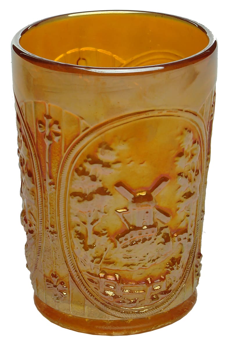 Carnival Glass Tumbler