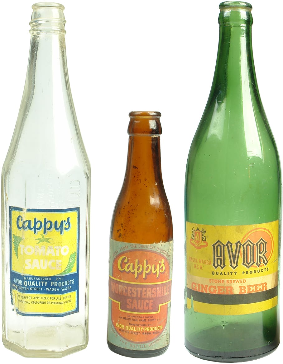 Avor Wagga Labelled Bottles