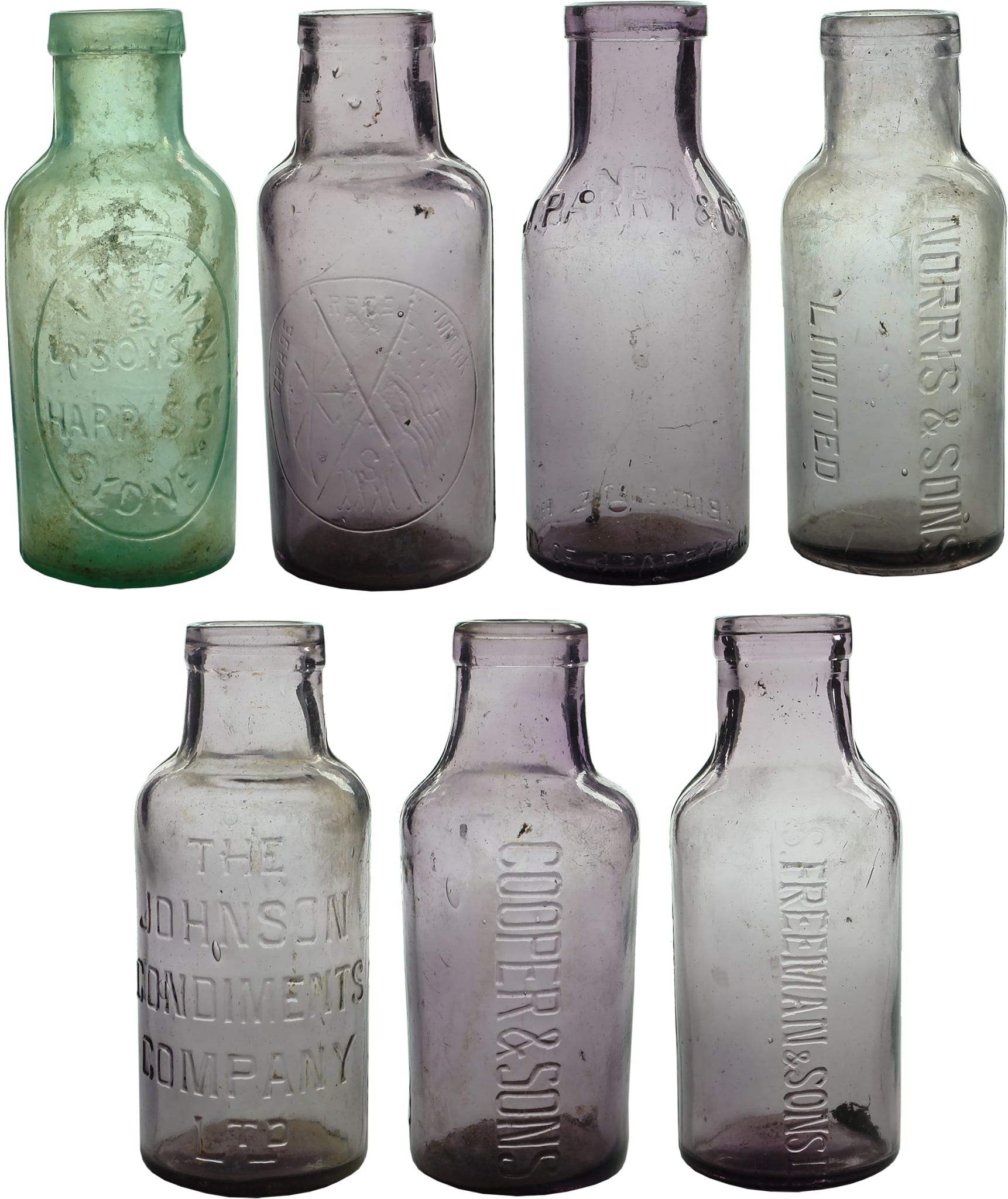 Old Antique Pickle Jars