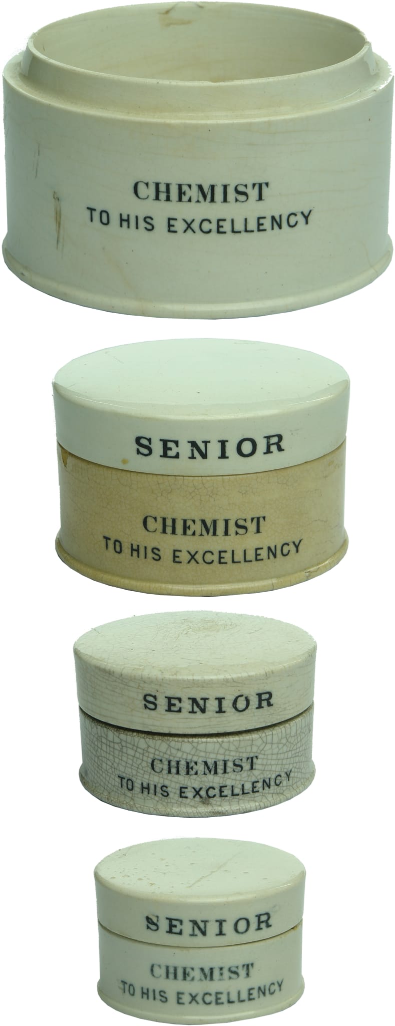 Senior Chemist to his Excellency Pot Lids