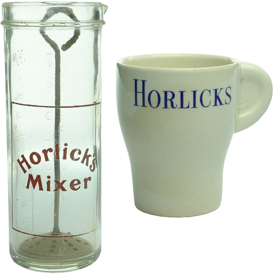 Horlicks mixer and mug