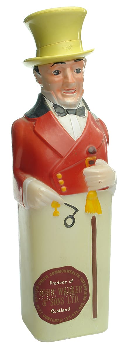 Johnnie Walker Figural Whisky Bottle