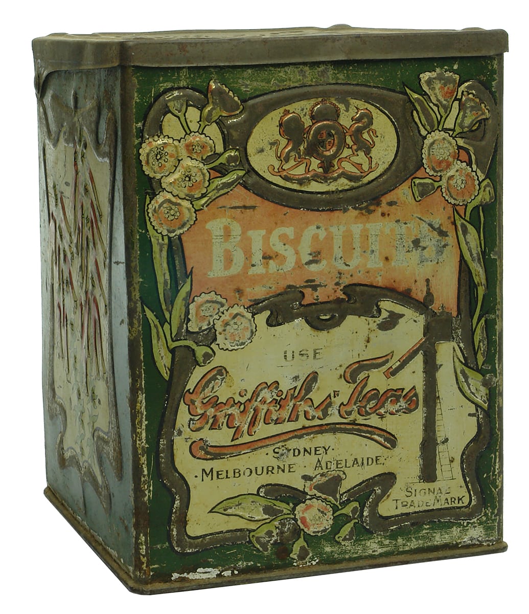 Griffith's Tea Tin Signal Biscuits