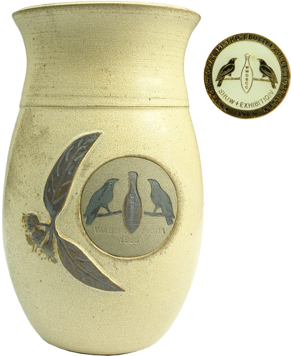 Wagga Bottle Club Vase Enamel Pin
