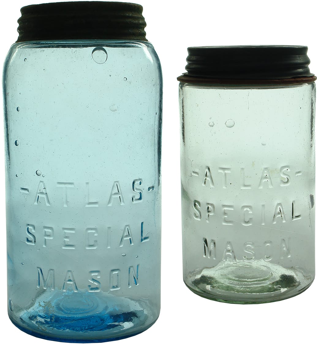 Atlas Mason Fruit Jars