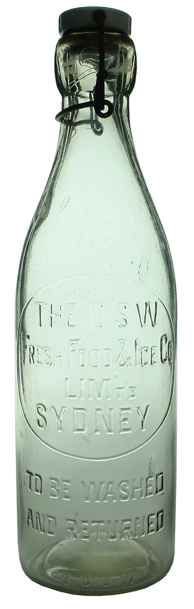 NSW Fresh Food Ice Sydney Milk Bottle